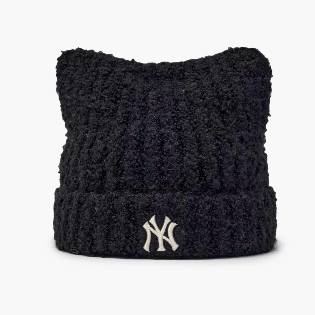 ラスト1点☆MLB KOREA 猫耳 ビーニー 新品未開封 韓国限定 カリナ着用