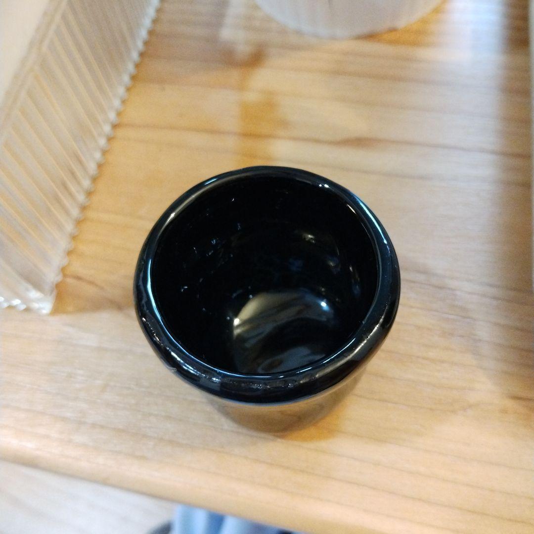 江副行昭　手造り ガラスぐい呑み　共箱