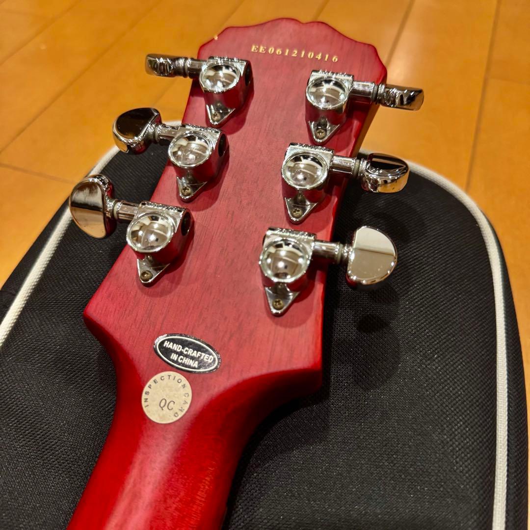 【美品】Epiphone G-400 Cherry SG 希少シリアルナンバー