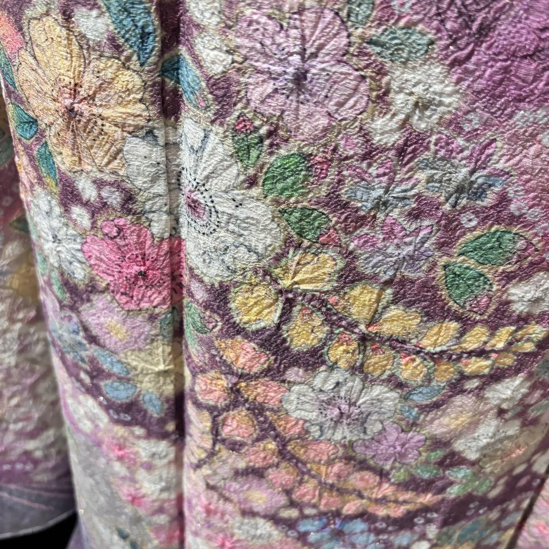 美品　辻ヶ花　花絞り　金通し　高級　刺繍　逸品　振袖　フルセット 振り袖
