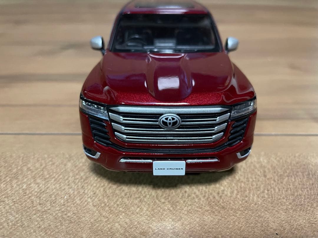 ランドクルーザー色見本1/30ミニカー