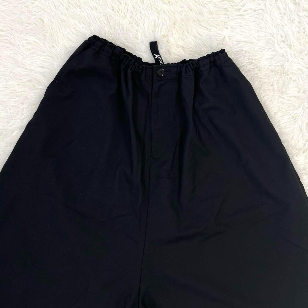 【美品】グラウンドワイ・サルエルパンツ・ギャバギャザー・ギャバジン・シワギャバ