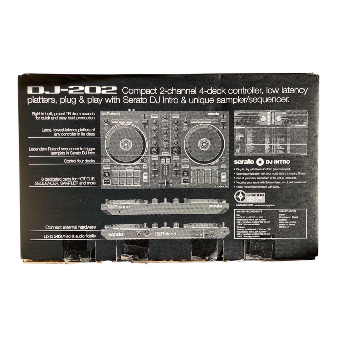 【美品】Roland DJ-202 DJコントローラー おまけ2点付き