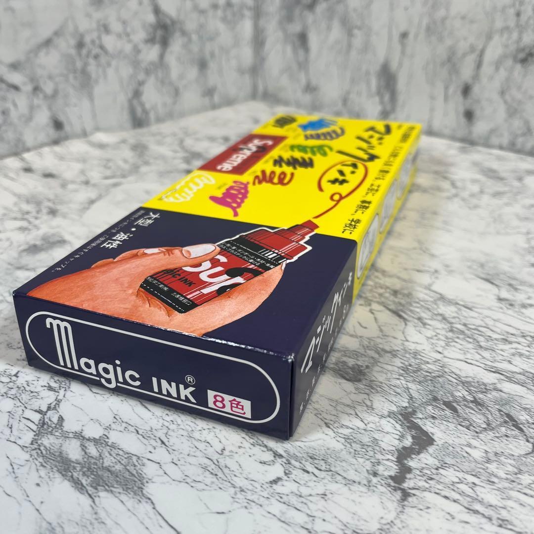 【新品】Supreme 大型油性マーカー 8色セット マルチカラー系