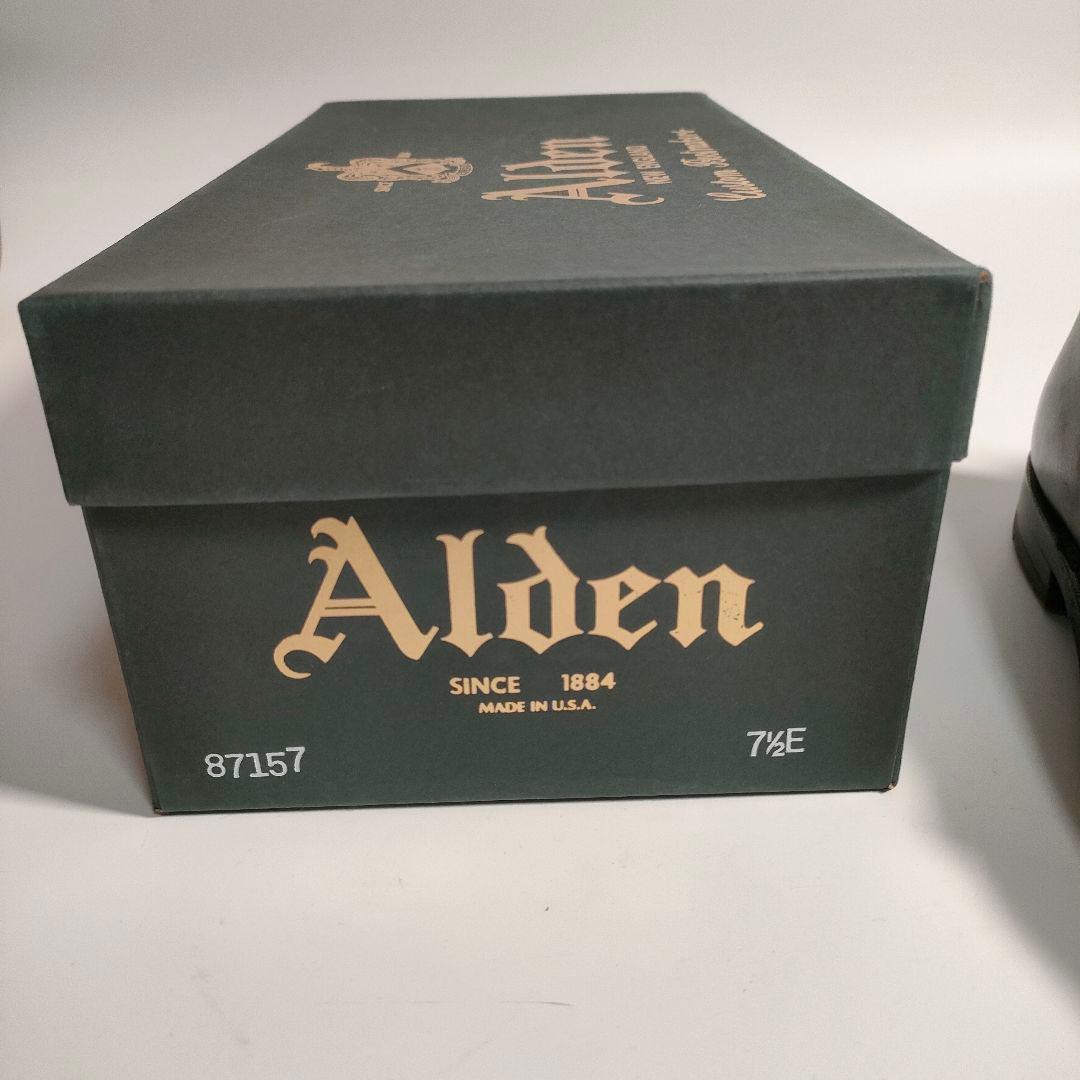 Alden 87157 Vチップ 黒 7.5E 箱付 モディファイド