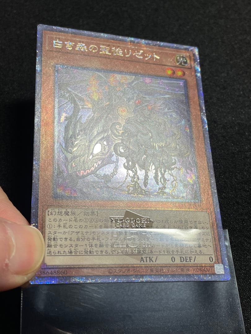 【状態A】白き森の聖徒リゼット 25th クオシク QC 日版