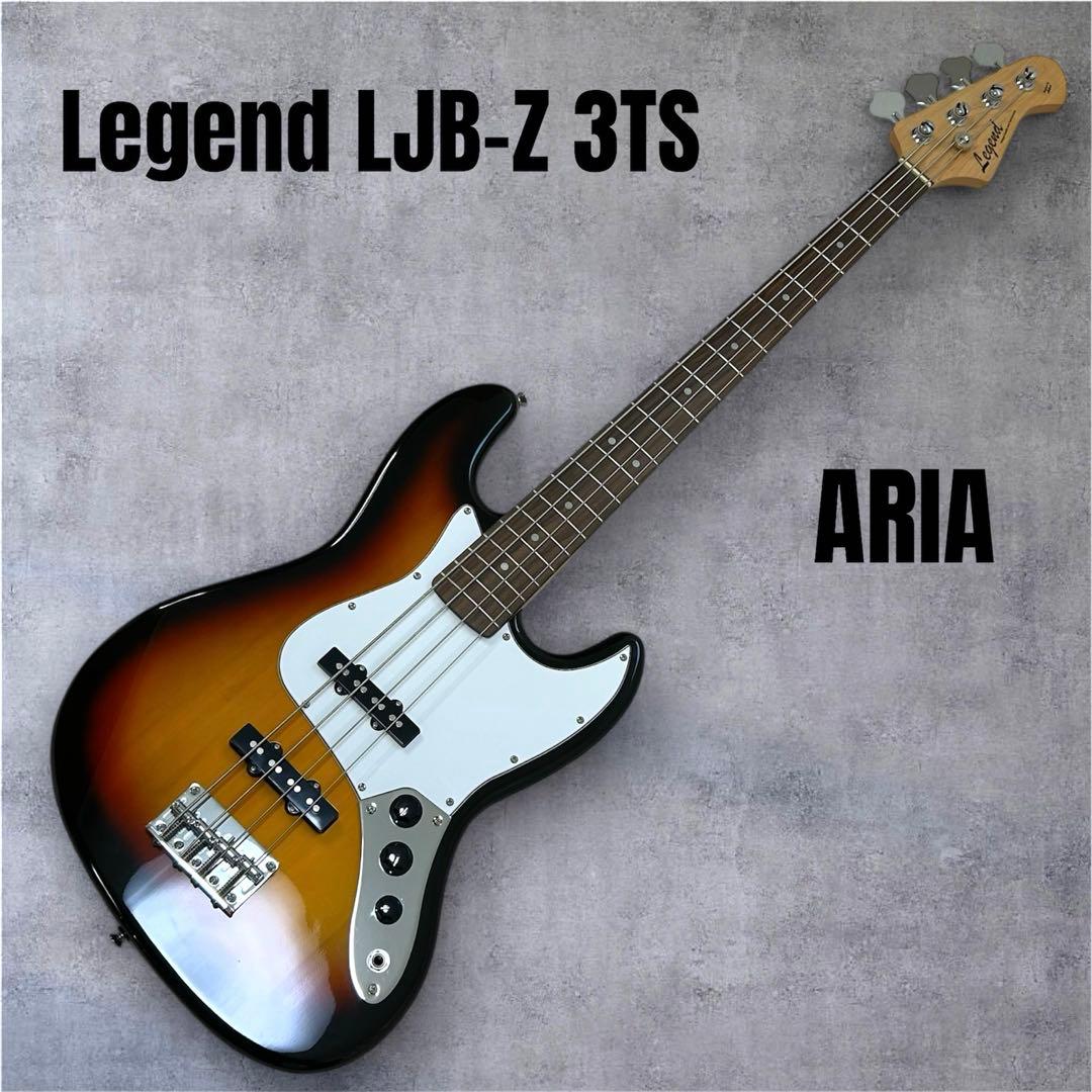 Legend LJB-Z 3TS 現行品 エレキベース サンバースト 初心者向け