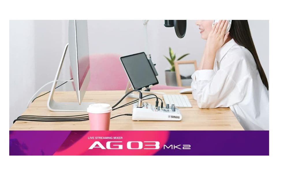 チャン様ヤマハ(YAMAHA) ライブストリーミングミキサー 3チャンネル