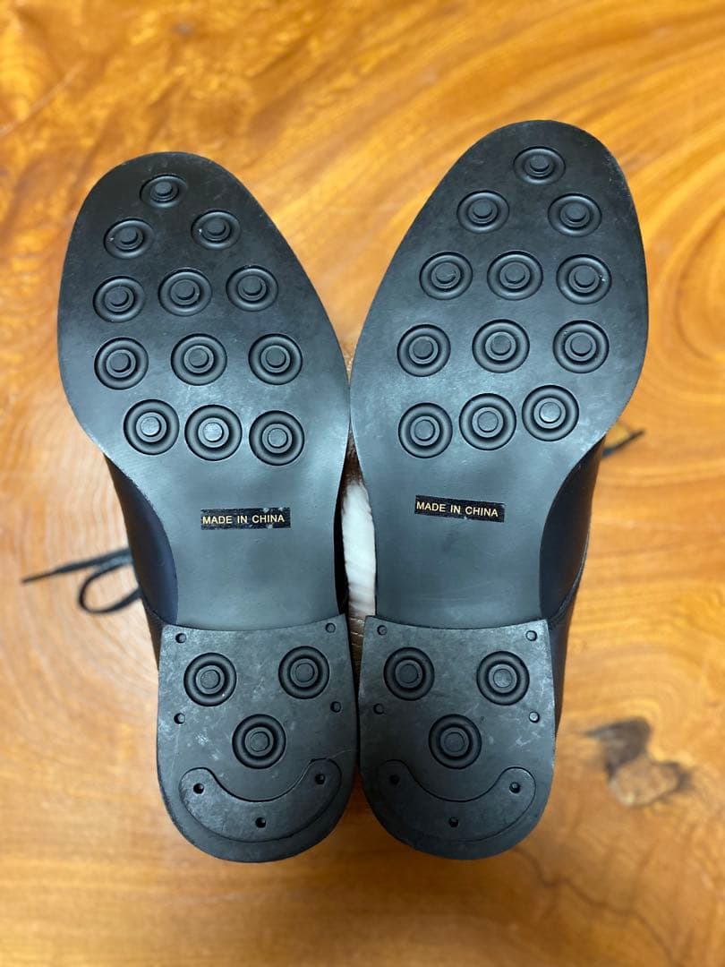 【完売品】【未使用級】shiun シウン uチップ ダービーシューズ