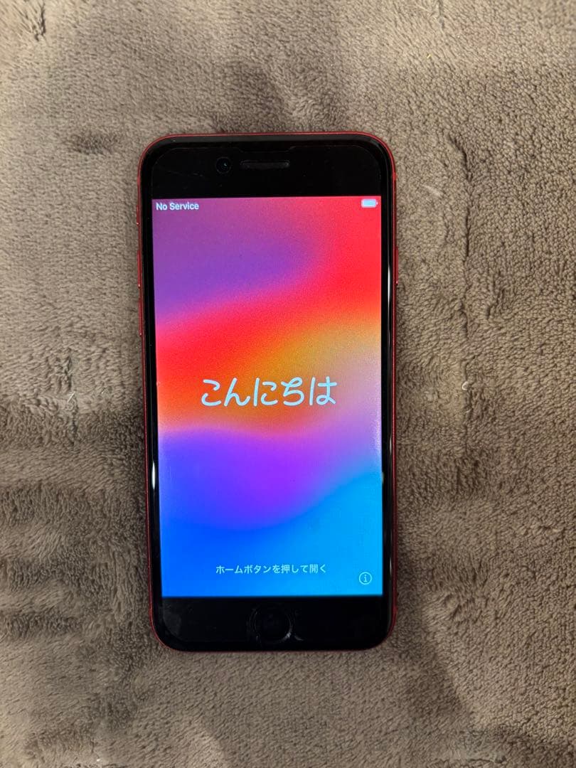 iPhoneSE(第2世代) レッド　64GB バッテリー78%