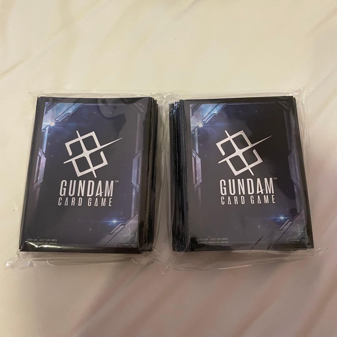 BANDAI CARD GAMES Fest　ガンダムカードゲーム　スリーブ黒