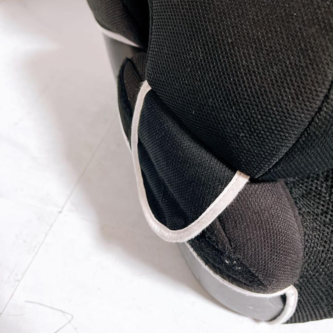 【良品】エールべべ ジュニアシート サラット3ステップ ブラック