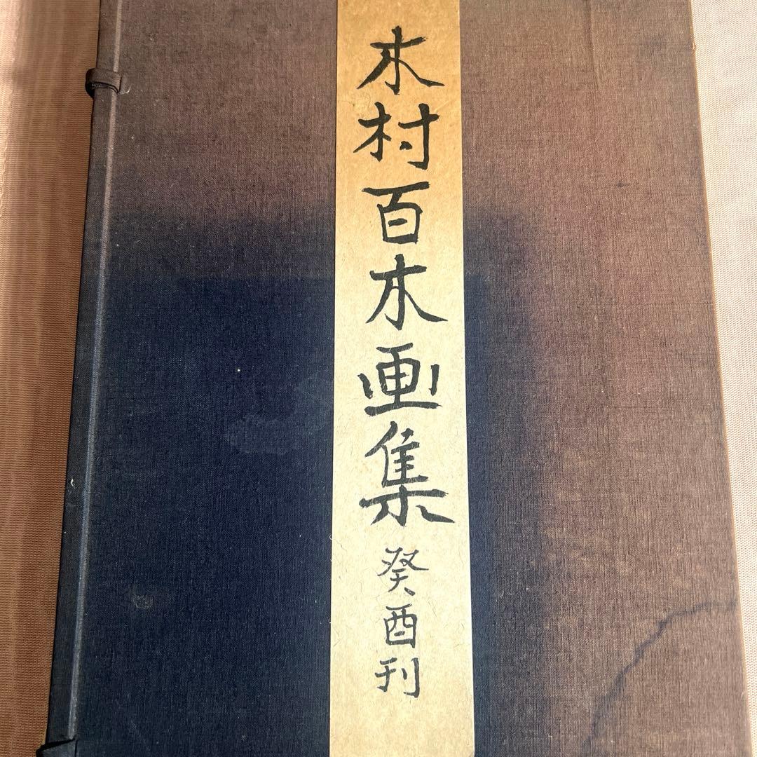 木村百木画集 冨士書林 和装