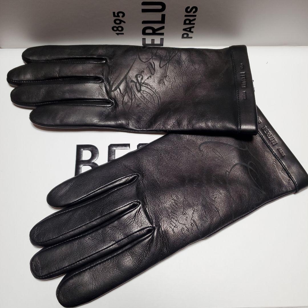 新品未使用 ベルルッティ レザーグローブ