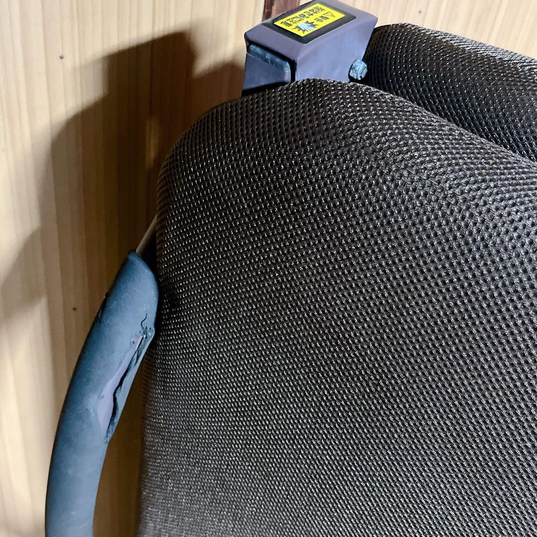 最終値下げ❣️山善YAMAZEN 折りたたみメッシュベッド ブラウン キャスター付