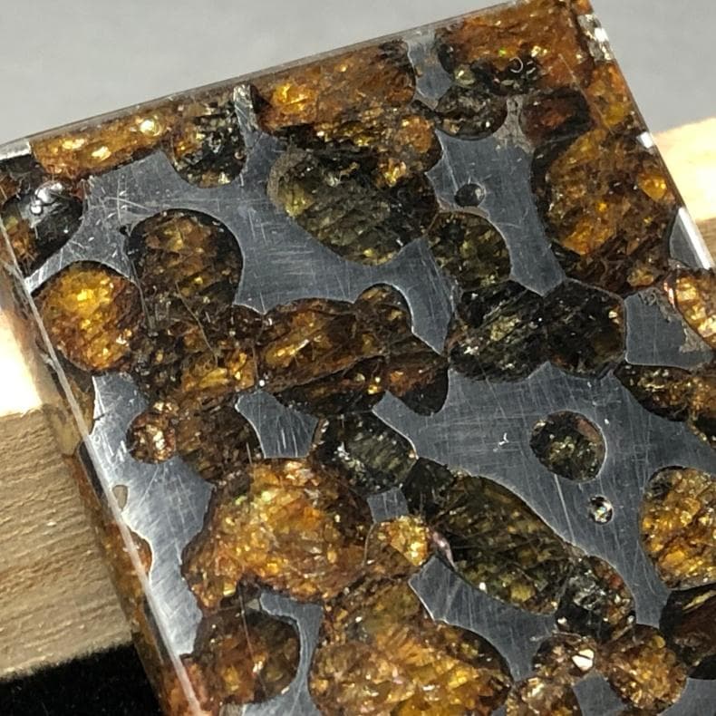 M*0様 パラサイト隕石 隕石　石鉄隕石　セリコ隕石 重さ約16ｇ　共箱