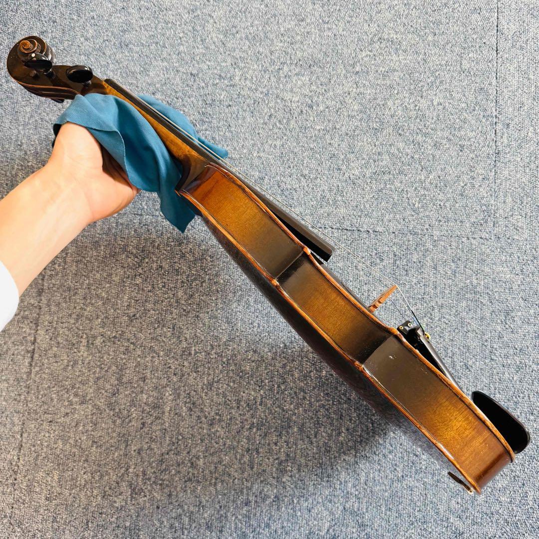 【試奏動画あり】ストラディバリウスラベル バイオリン H4刻印【弓・ケース付】