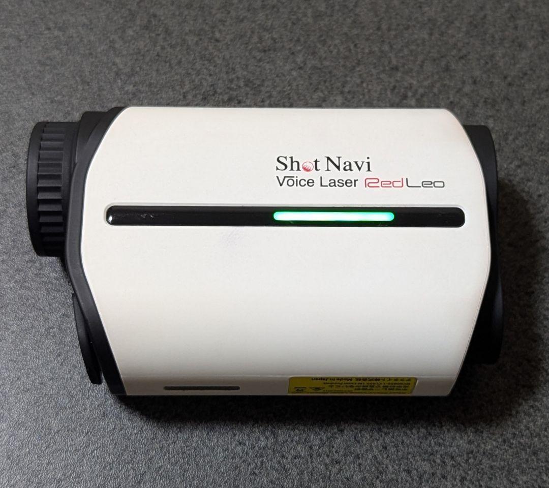 ShotNavi Voice Laser RedLeo ゴルフ用距離計