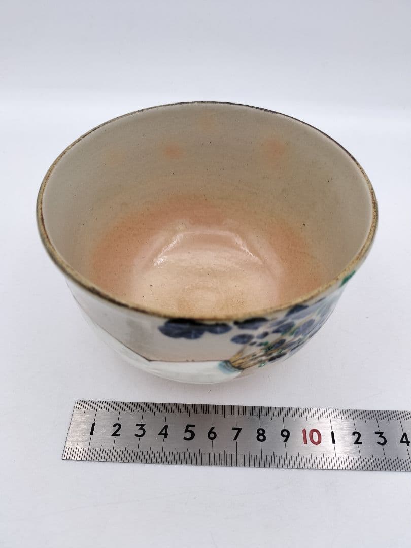 c164【未使用】茶碗 乾山 大根 南口閑粋 木箱 茶道具 NI14