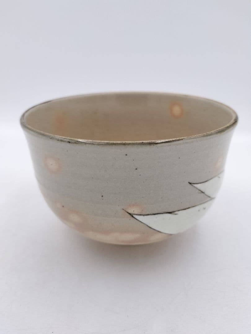 c164【未使用】茶碗 乾山 大根 南口閑粋 木箱 茶道具 NI14