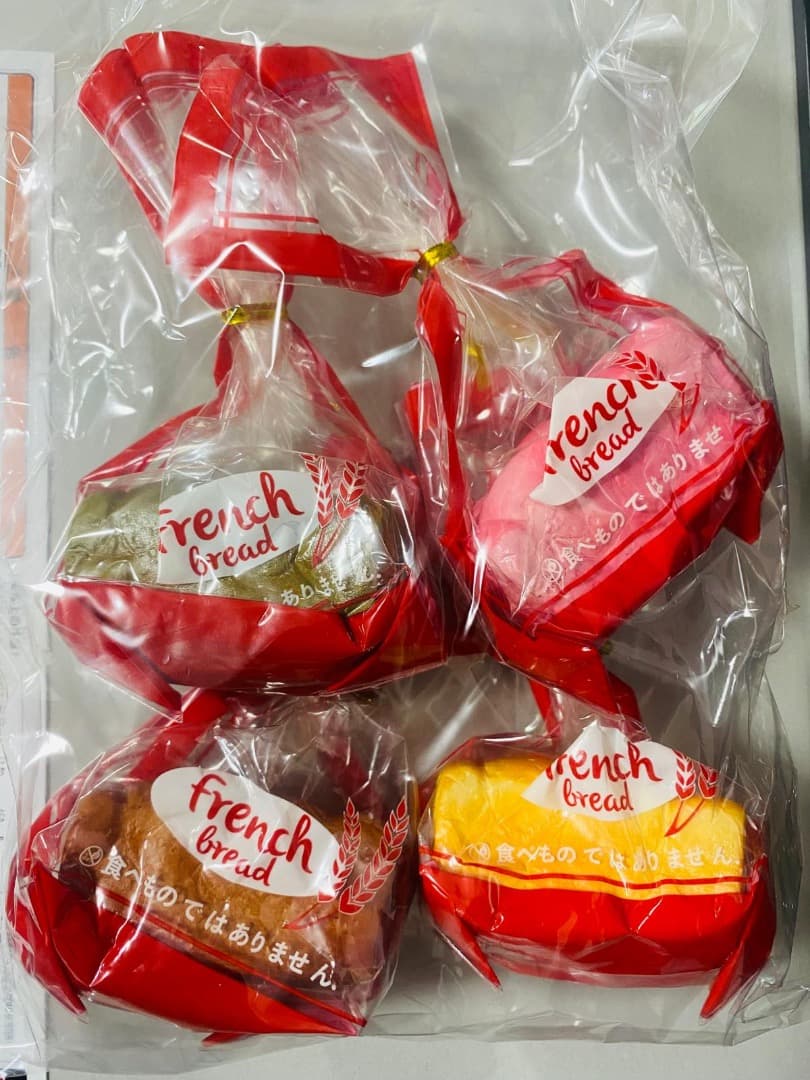 スクイーズ ゆっぴ フレンチ ブレッド レア セット フェイク リアル パン