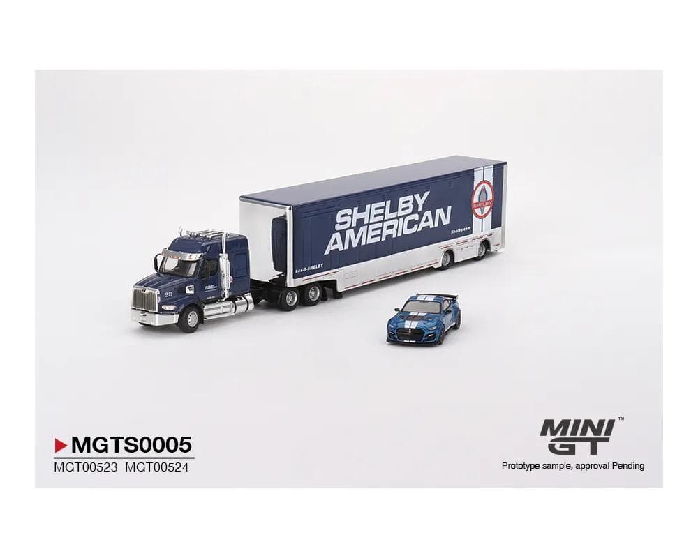 MINI-GT 1/64 シェルビー トランスポーターセット