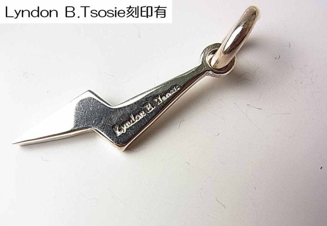 正規美品 ナバホ族Lyndon Tsosieリンドンツォーシー ペンダントトップ