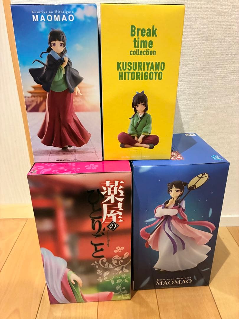 薬屋のひとりごと　猫猫　フィギュアセット 超人気　猫猫　月精