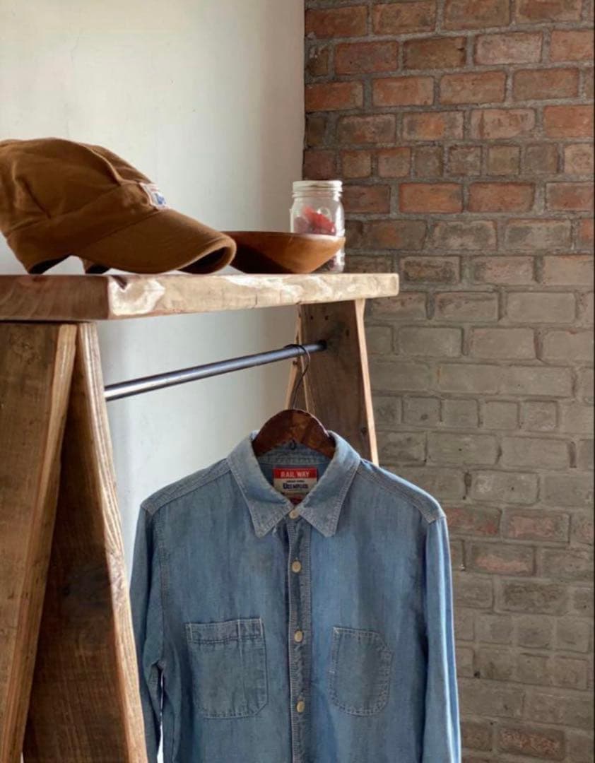 貴重　特別価格　数量限定　古材　ハンガーラック　無垢材　シンプル　ディスプレイ