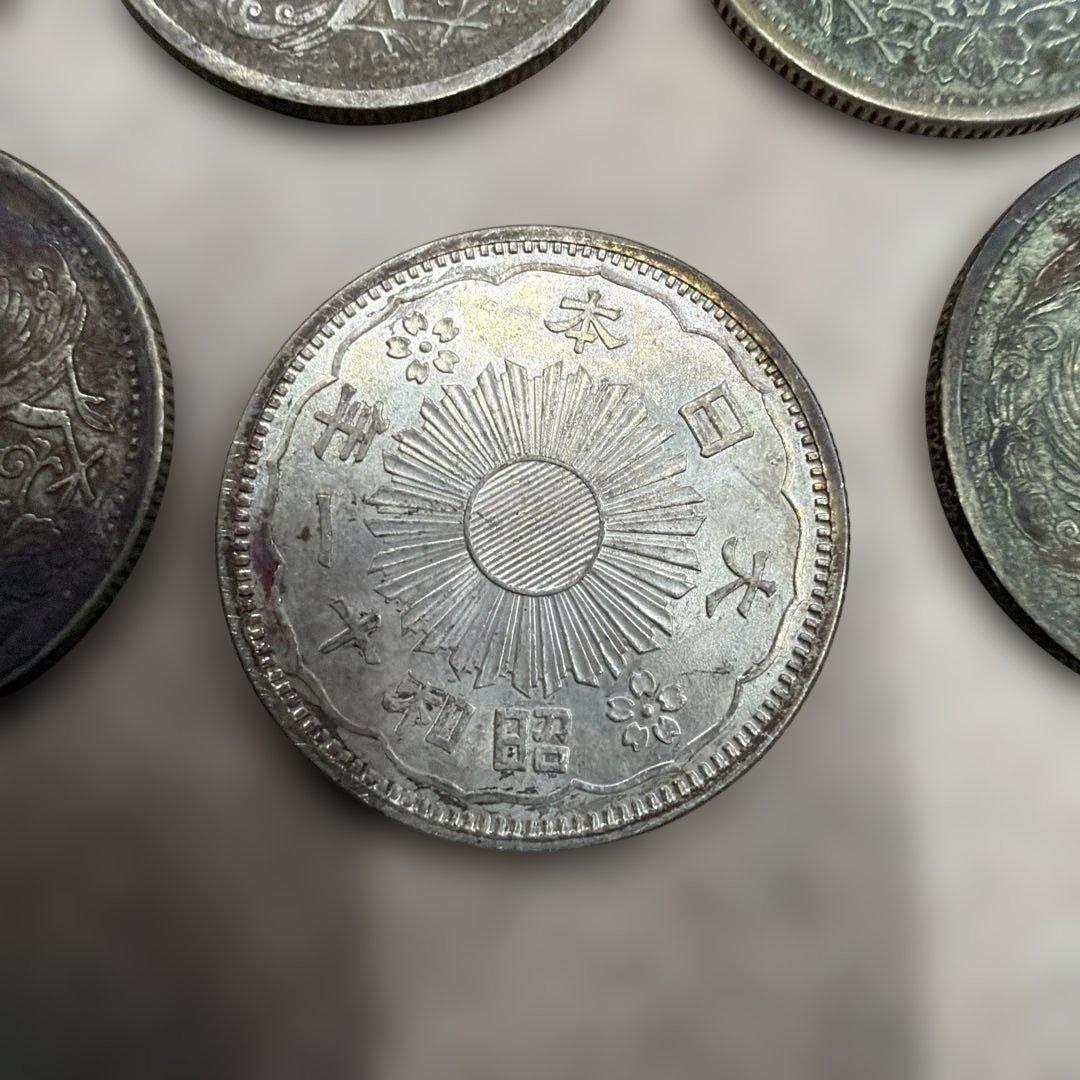 モ*ー様 大正時代 銀製 旧貨幣 11枚セット五十銭硬貨