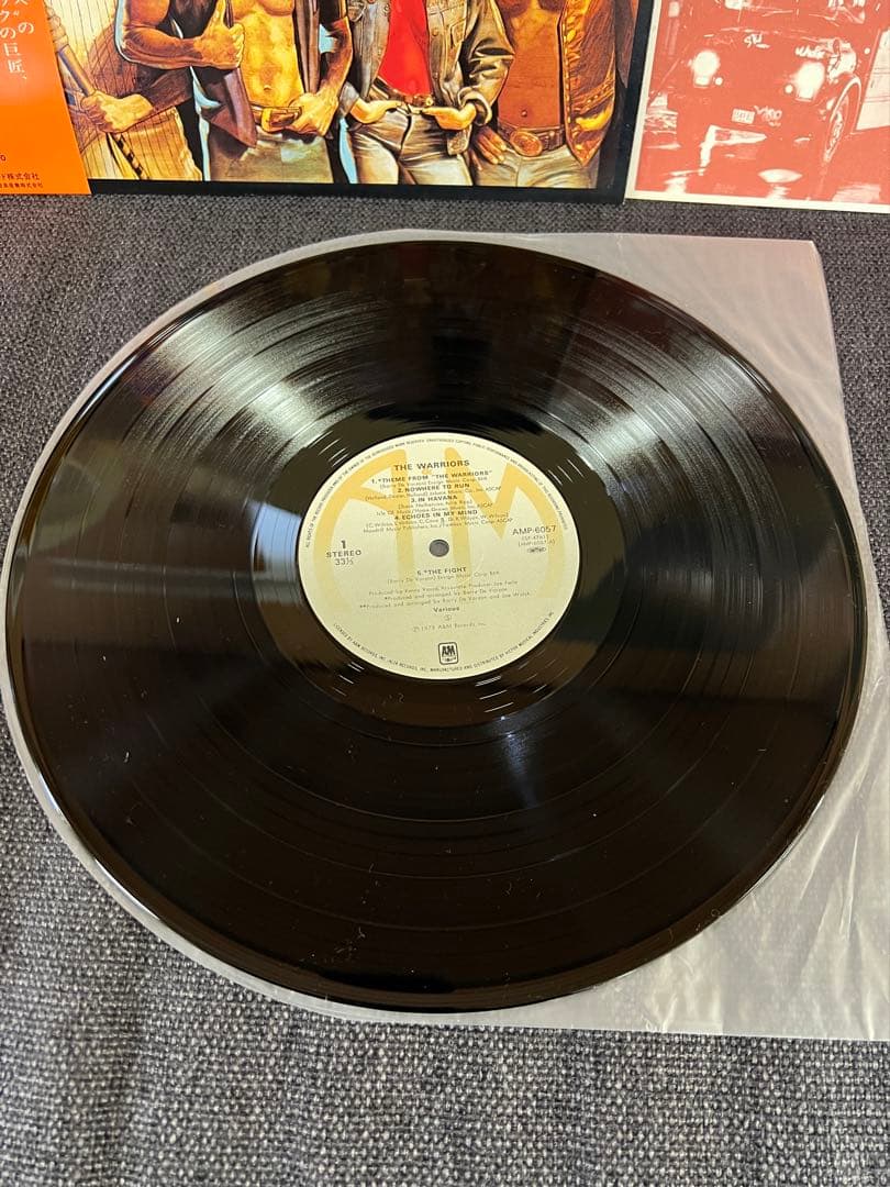 帯 美盤 The Warriors ウォリアーズ サントラ LP 1979