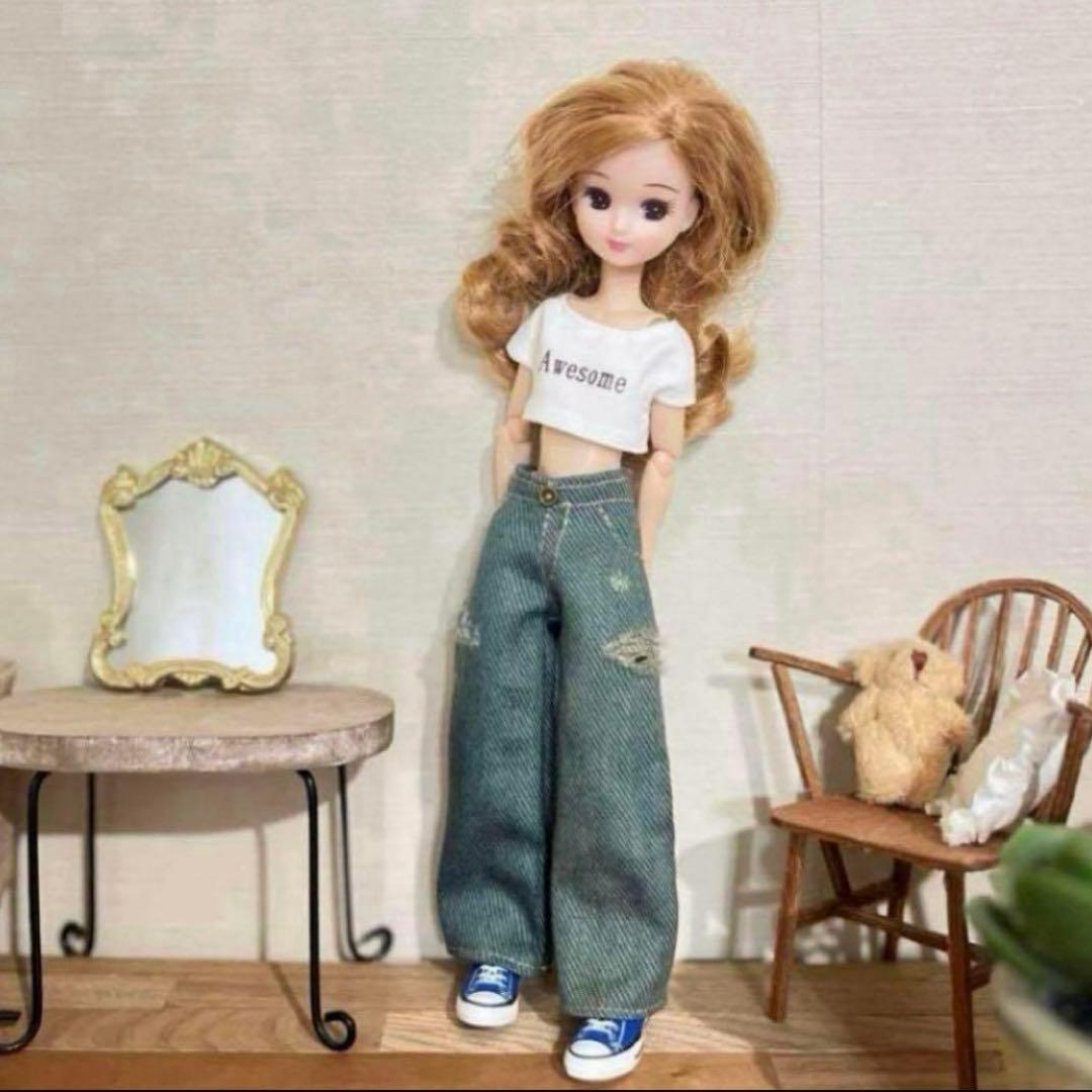 4391 ゆみ　ハンドメイド　22cmドール服