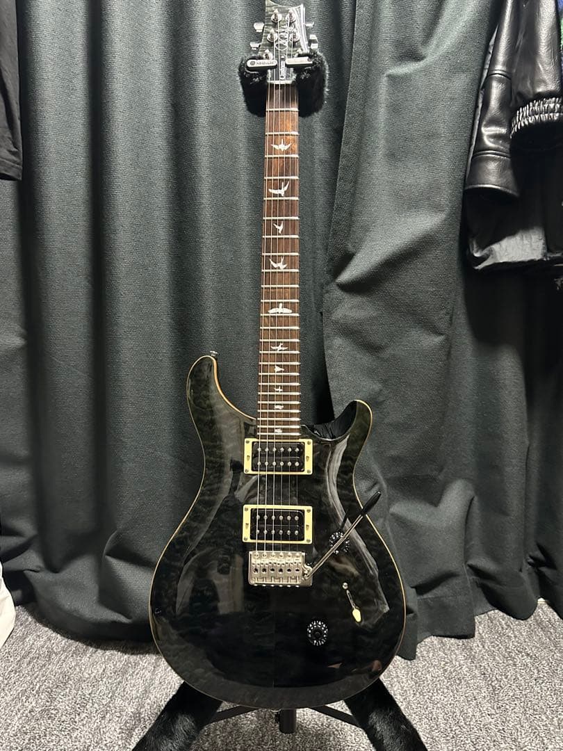 ギター PRS SE Custom24 Quilt Gray Black