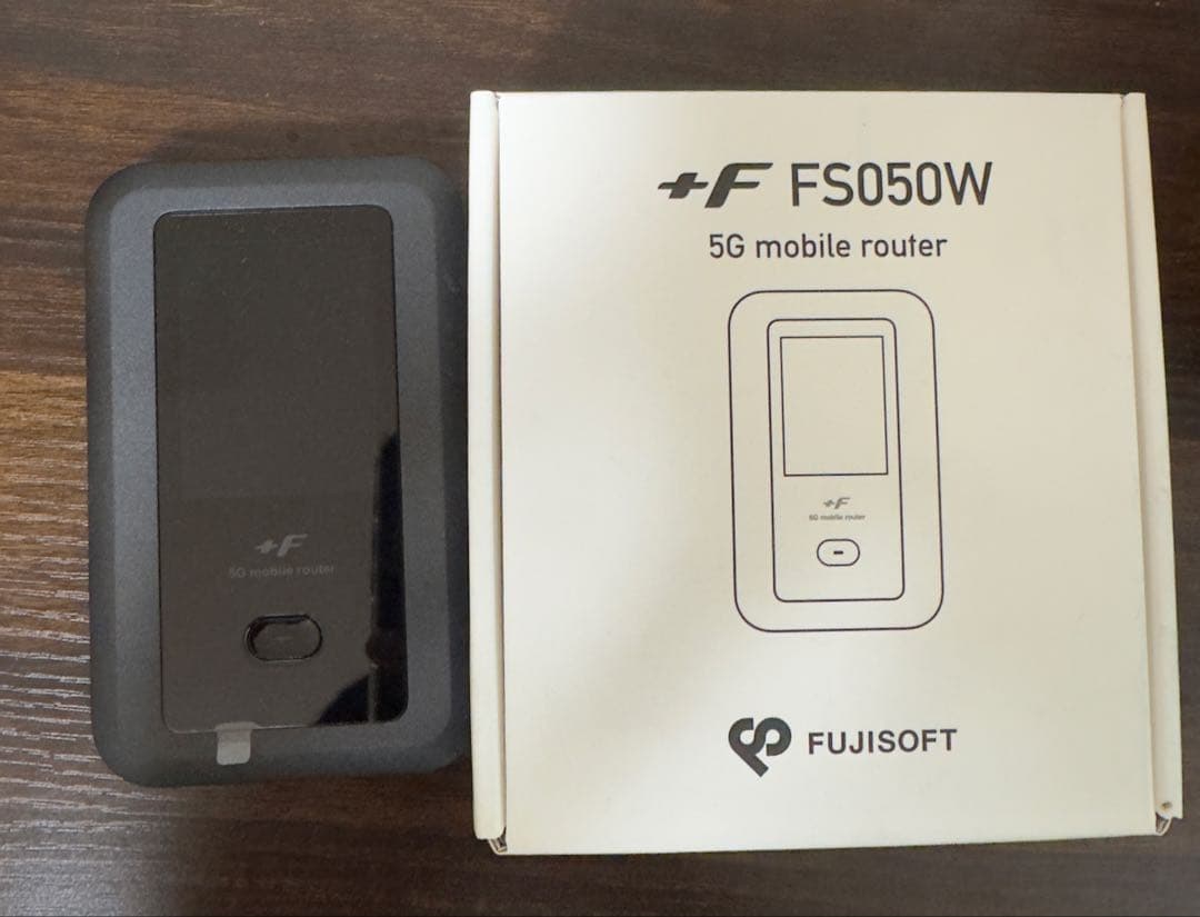 +F FS050W 5G対応 モバイルルーター FUJISOFT 富士ソフト