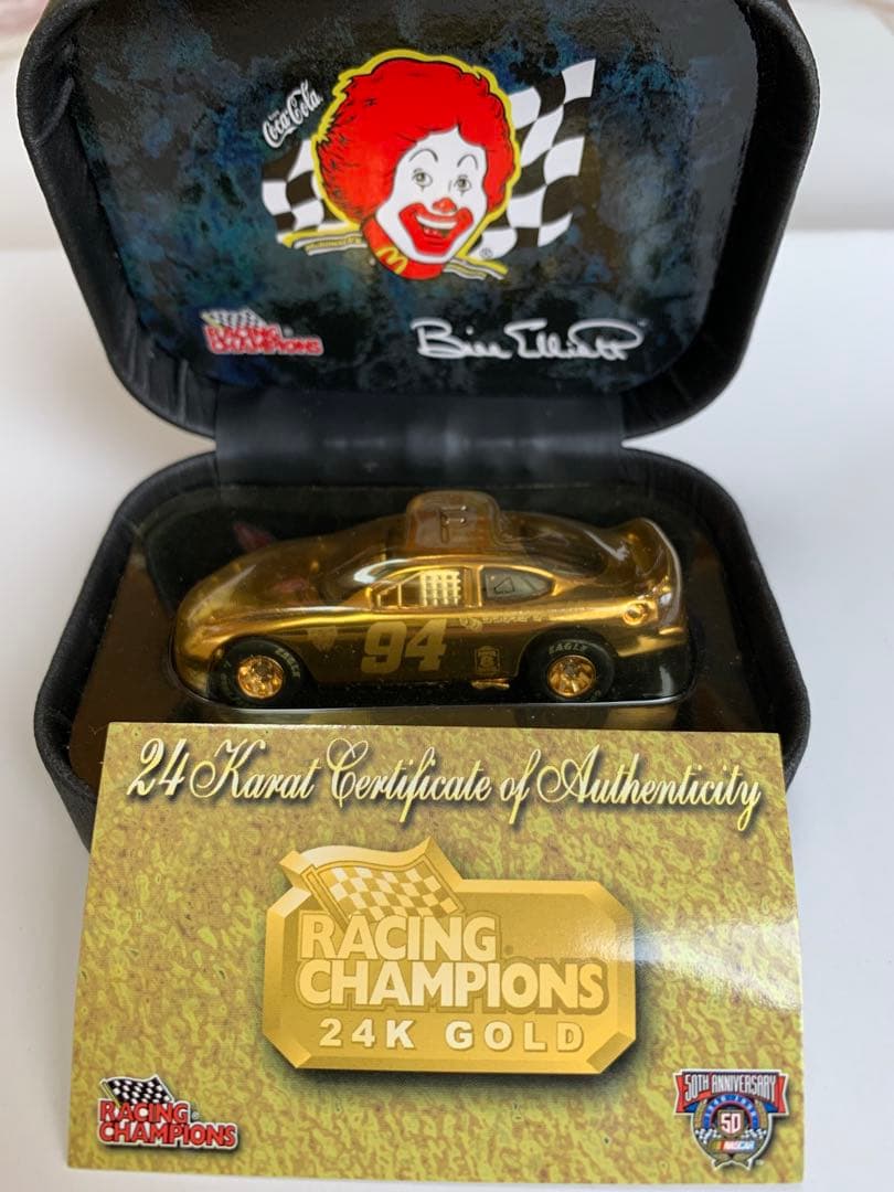 50TH ANNIVERSARY Mcdonald's ミニカー NASCAR