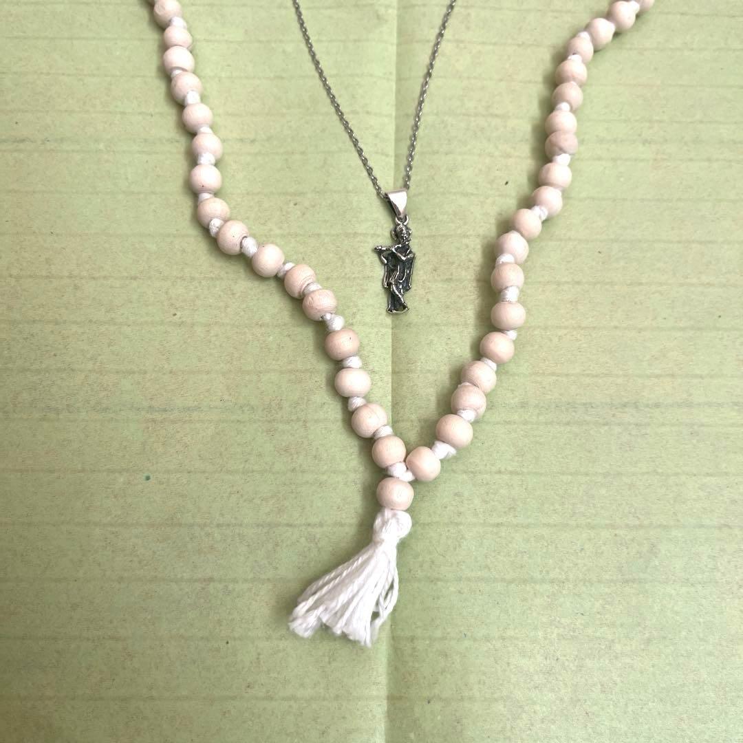 藤井風　トゥルシーマーラーとクリシュナネックレス②