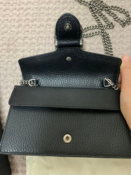 最終値下げ新品と同じGUCCI〔ディオニュソス〕レザー スーパーミニバッグ