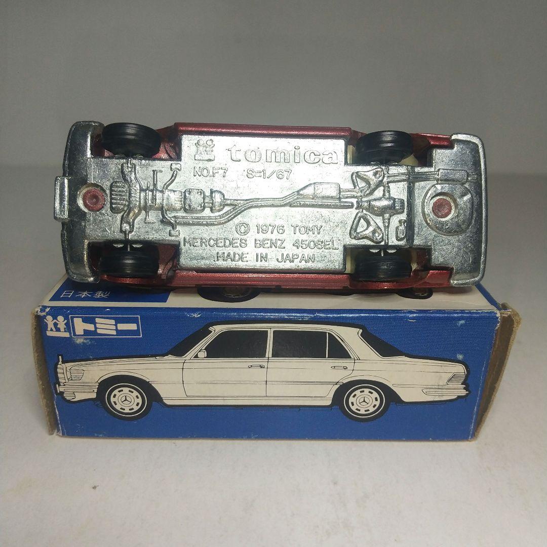 (3840)トミカ 青箱 日本製 メルセデス ベンツ 450SEL