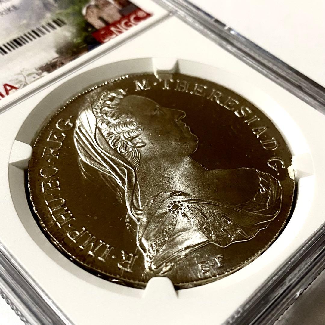 1780年 オーストリア 銀貨 NGC PF69 アンティーク モダン 
