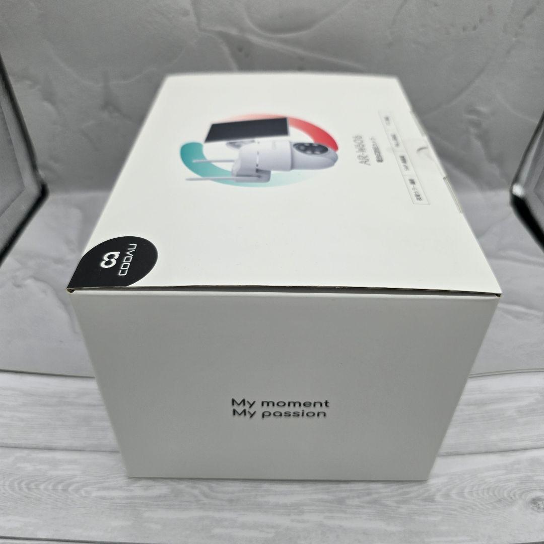 新品未開封 ソーラー式 COOAU 防犯カメラ AR-W606 500万画素