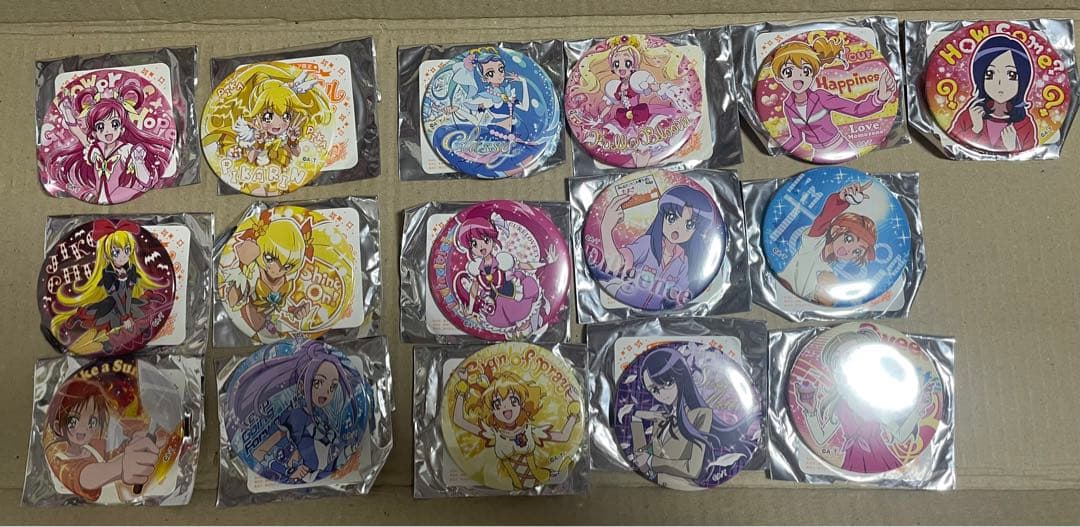 プリキュアトゥインクル缶バッジ3【まとめ売り】