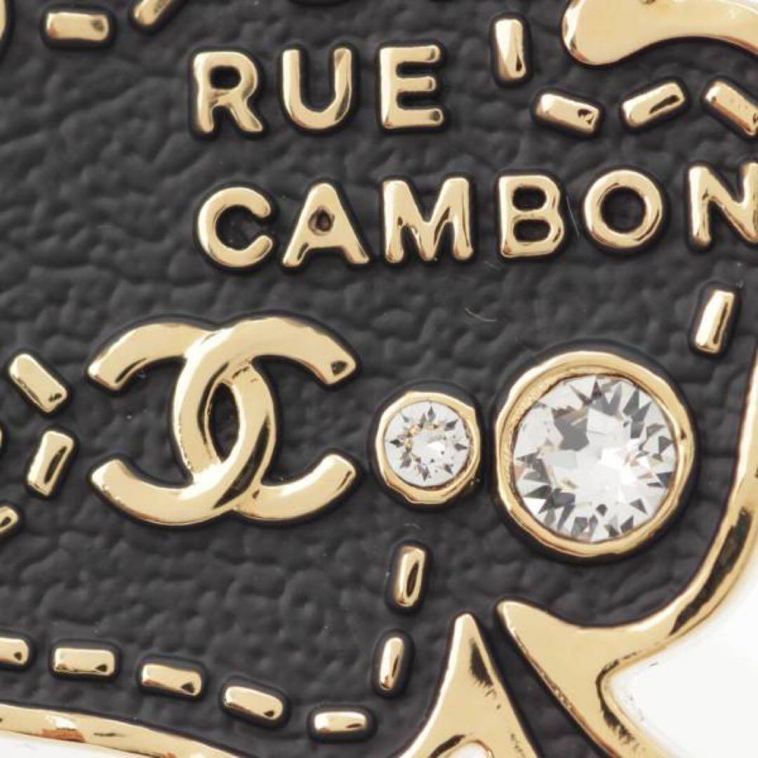 【新品】CHANEL シャネル B23S ココマーク クローバー ピンブローチ