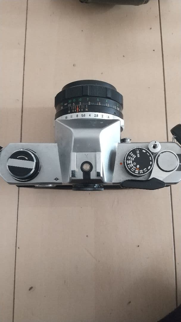 【人気品】 FUJICA ST801 レンズ付き ケース付き ジャンク品