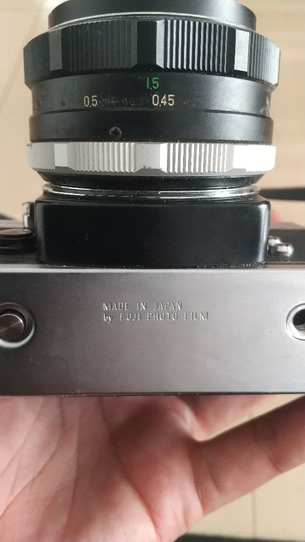 【人気品】 FUJICA ST801 レンズ付き ケース付き ジャンク品