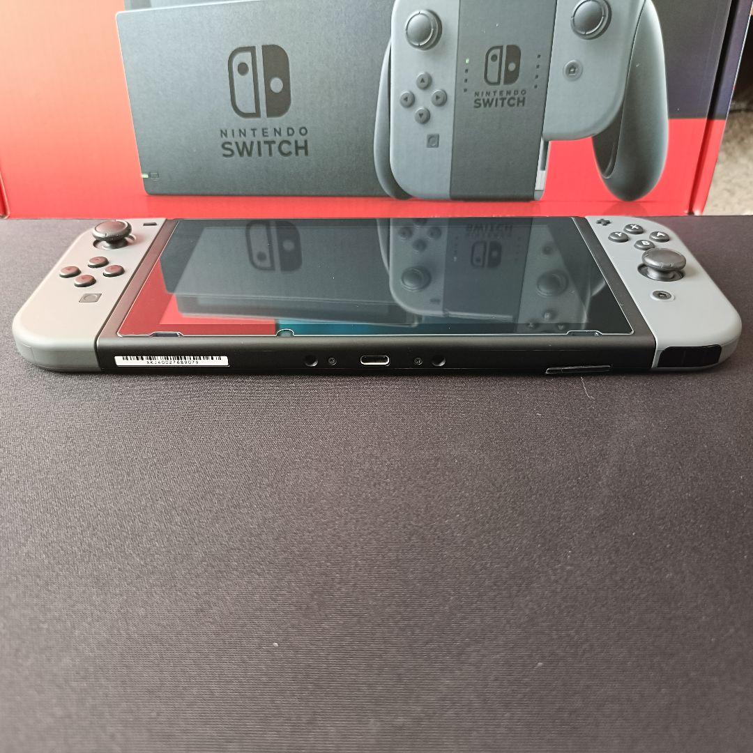 Nintendo Switch 本体 グレー バッテリー強化版 おまけ付き