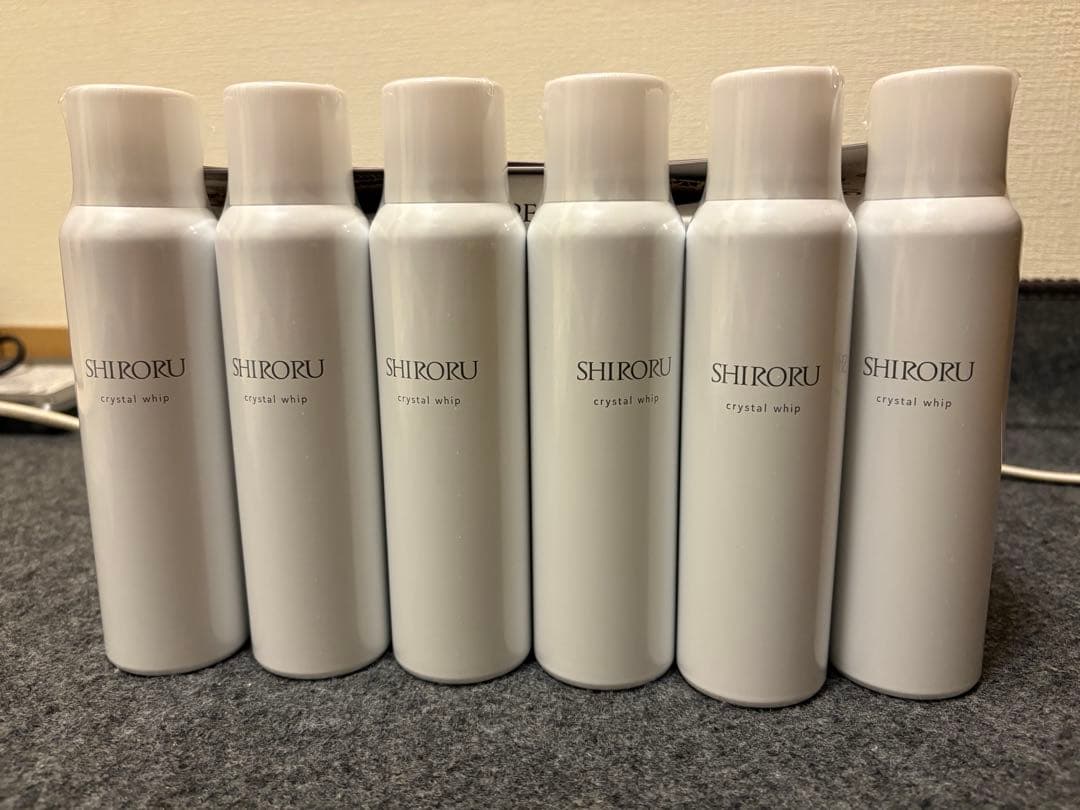 SHIRORU クリスタルホイップ 6本セット