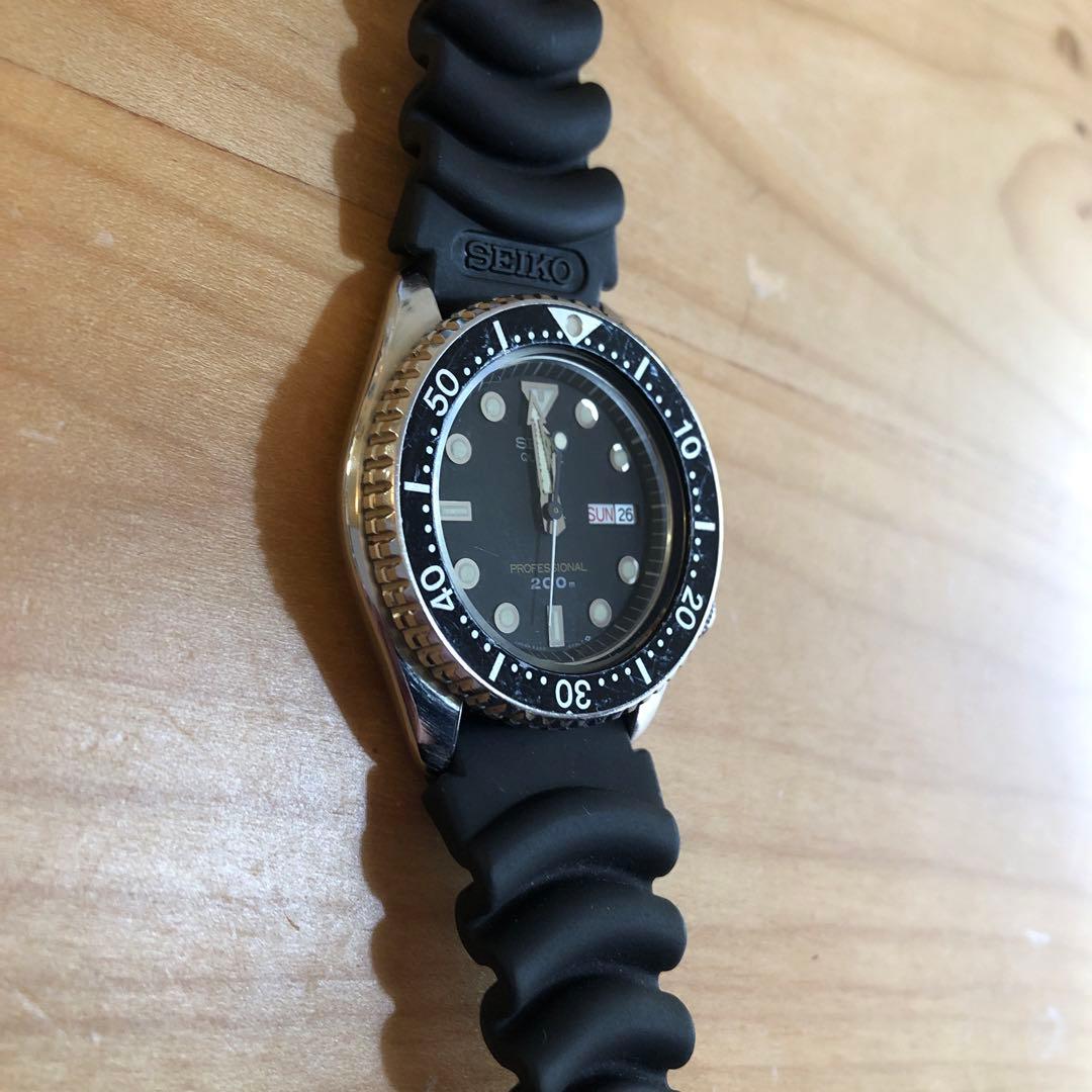 '80s日本製 SEIKO ダイバーズ腕時計 200m防水