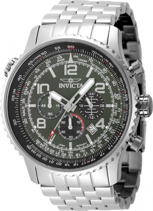 パイロットデザイン★内転式ベゼル INVICTA Aviator 49080