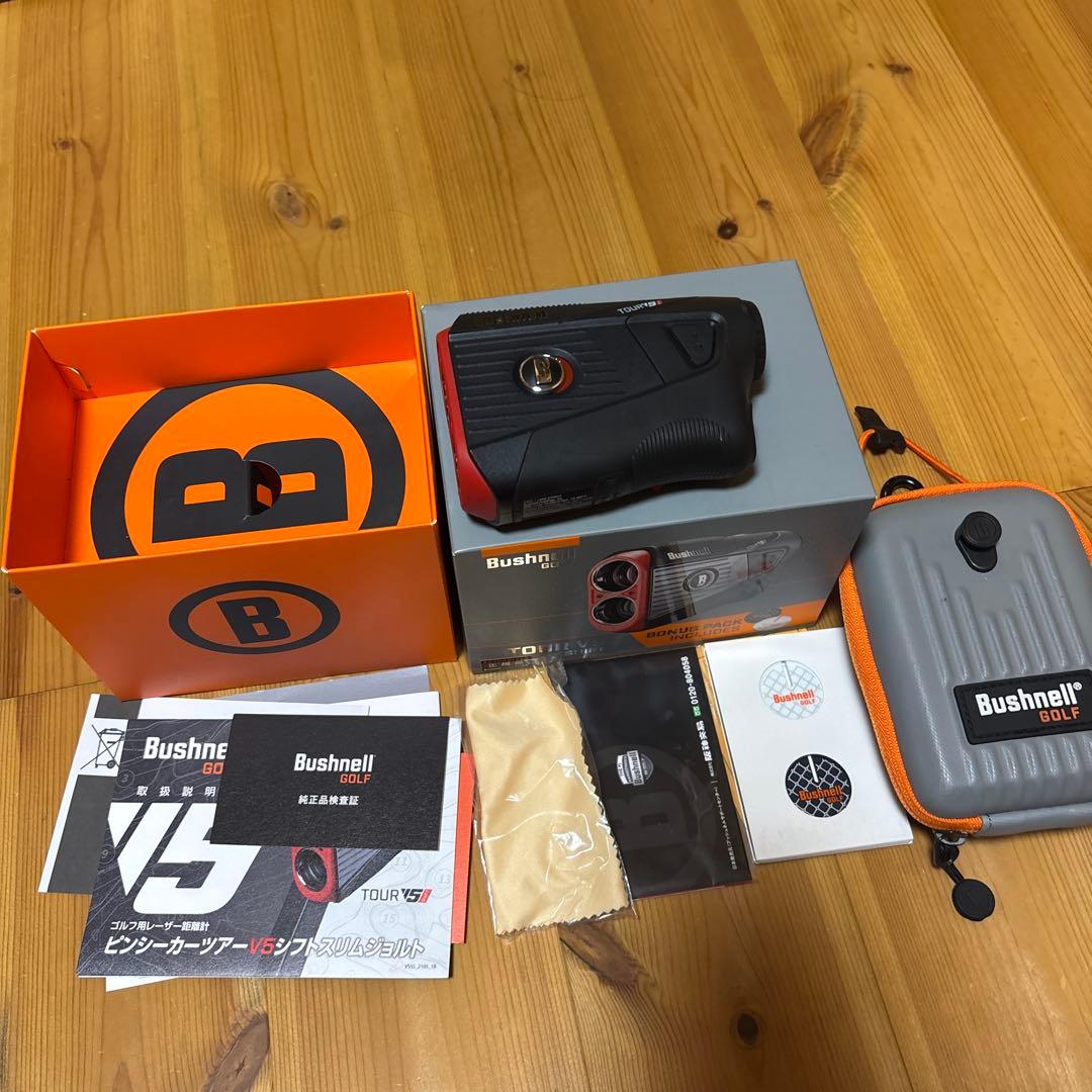 Bushnellゴルフ用レーザー距離計ピンシーカーツアーV5シフトスリムジョルト