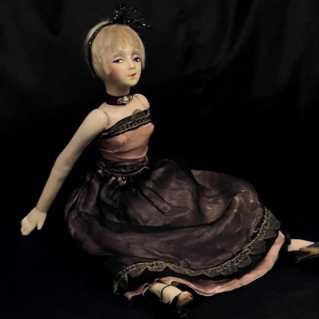 ブドワールドール　アンティークドール　 ビスクドール　フランス 入手困難